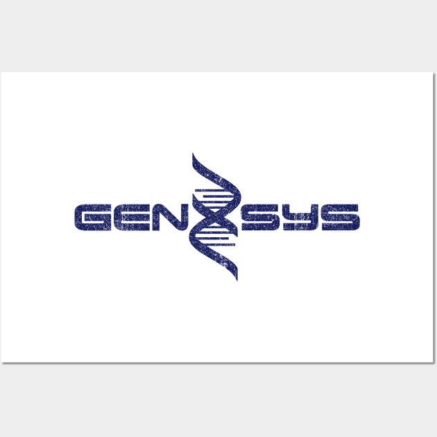 Gen-Sys Laboratories (Variant) Wall Art by huckblade